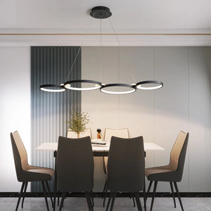 modern chandelier,led Pendant lamps,led chandelier for living dining room,Restaurant Island lustre Chrome/Gold W/Remote Control