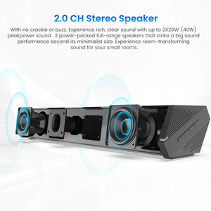 AIYIMA Bluetooth Speaker Portable Full Range Audio Speaker Wireless Soundbar TV Detachable Hifi Stereo Home Theater Soundbar