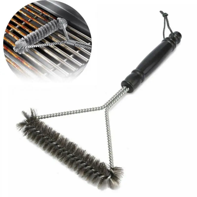 Grill Brush and Scraper Best BBQ Cleaner Perfect Tools for All Grill Types Including Weber Ideal Barbecue Accessories Stereotech