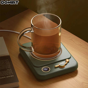 Coffee Cup Wamer Electric Mug Heater Constant Temperature 3 Gear Settings Keep Milk Tea Warm Heating Pad Coaster for Home Office