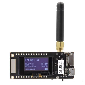 TTGO LoRa32 V2.1_1.6 ESP32 LoRa OLED 0.96 inch Paxcounter/Disaster-Radio CH9102 SX1278/SX1276 433/868/915/923Mhz For LILYGO