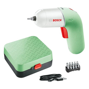 BoschIXO6 Multifunction Professional Cordless Electric Screwdriver Set USB Rechargeable Home DIY Gardening Hand Drill Power Tool