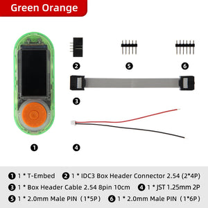 LILYGO® T-Embed ESP32-S3 Development Board With 1.9-inch LCD Display Screen Mechanical Encoder RGB LED Light MIC Speaker TF Slot