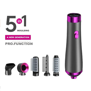 Multifunctional Hair Dryer Brush AirFlow Hot Air Brush Hair Straightener Curler Iron Volumizer Blowers Electric Hair Dryer Comb