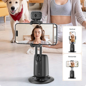 Mobile Gimbals Stabilizer For Smartphones Fully Automatic Tracking Gimbals For Streaming Video - Stereotech