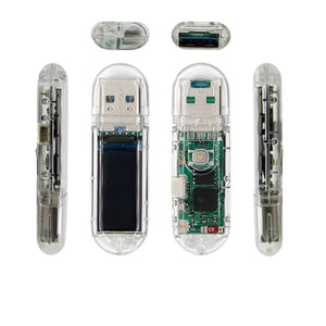 T-Display Nerdminer T-Dongle-S3 With LCD Bitcoin Hashrate 70KH/S 16M Flash Support Wifi Bluetooth Tfcard USB