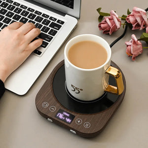 110V/220V Coffee Mug Warmer Timing Cup Heater Hot Tea Makers Heating Pad Warmer Coaster Electric Hot Plate Coffee Heater 36W