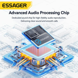 Essager USB Sound Card External 3.5mm USB Adapter Earphone Micphone Speaker Audio Interfacer for PS4 Laptop Computer Sound Card