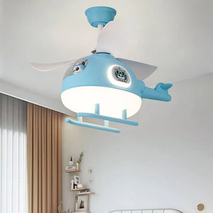 Modern ceiling fan lights, children's bedroom dining room ceiling fan lights, ceiling lights with led lights indoor lighting