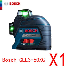 Bosch GLL50G/Gll3-60Xg 3D 3-Planes 12 Line Green Beam Gradienter Professional Laser Level Rangefinders Waterproof Dustproof