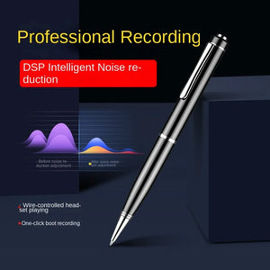 0-128G Mini Pen Activated Voice Recorder Espia U Disk Professional Audio Record Noise Reduce Sound Digital Dictaphone MP3 Player