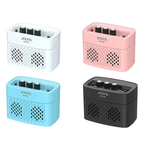 Free shipping! AG-05 5W output Portable Multi-functional Guitar Amplifier Recorder Speaker