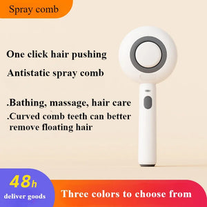 Pet Spray Comb Cat Cleaning Massage Brush Hair Removing Float Needle Anti Flying Hair Spray Cat Comb for Kitten Gift