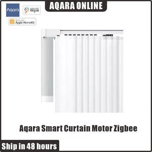 In Stock Aqara Smart Curtain Motor Intelligent Zigbee Wifi For xiaomi Smart Home Device Wireless Remote Control Via Mi Home APP - Stereotech