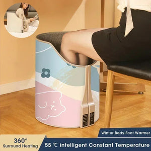 Winter Cushion Folding Electric Heater Leg Pad Portable Adjustable Thermostat Foot Warmer For Home Office Feet Heated Warm 2023