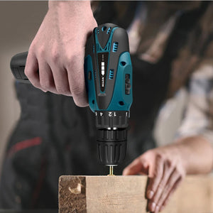 16.8V Cordless  Electric Impact Cordless Electric Drill High Power Lithium Battery Wireless Charging Hand Drill Electric Tool