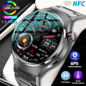 GPS NFC Smart Watch For Men - Stereotech