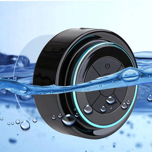 Stereo Wireless Waterproof Speakers For iPhone Samsung Xiaomi Huawei Phone Laptop Shower Suction Cup Speaker FM Radio