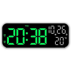 Youpin Xiaomi Digital Alarm Clock Temperature Date Week Display Night Mode Table Clock 12/24H Desktop Electronic LED Alarm Clock