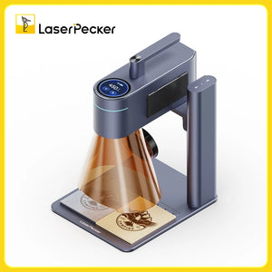 Laserpecker Laser Engraving Machine CNC 8K 10W Bluetooth 5.0 MINI Portable Laser Engraver For Metal Cutting WoodWorking LP4