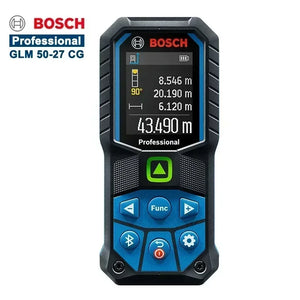 BOSCH Laser Range Finder High Precision Lightweight Modern Screen Measurement Laser Measure RangeFinders GLM50-27CG