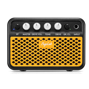 Pogolab Wireless Bluetooth Speaker Outdoor Portable Guitar Amp 5W Practice Electric Amplifiers for Electric Guitar Mini Speaker