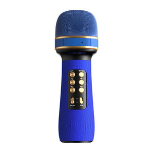 Professional Wireless Bluetooth Karaoke Microphone Portable Music Sing Mic Voice Changing Audio Speaker Player Accessory