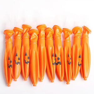 Halloween Pumpkin Lantern Balloons Inflatable LED Luminous Balloon with Light Glow in The Dark Kids Toys Halloween Party Decor