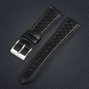 Cowhide Breathable Watch Band