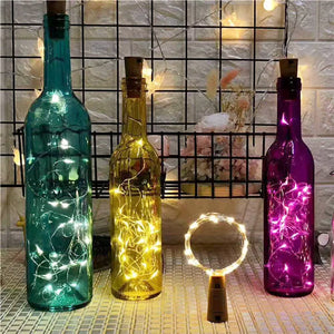 Battery Powered Wine Bottle Cork Lights - Stereotech