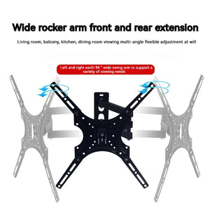 Universal Retractable Arm TV Mounts Wall Mount Metal Bracket For LED LCD Monitor TV Stand Expansion Bracket Flexible TV Holder