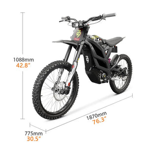 79Bike Electric Dirt Bike Adults 72V 8000W 35AH 85KM/H 19 Inch Fatbike Electric Mountain Motorcycle Motorbike