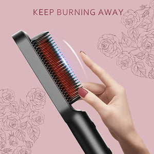 Hot Sale Mini Hair Straightener Hot Comb Customized Hair Styling Tools Hair Brush Straightener Comb Hot Sale Mini Hair Straighte