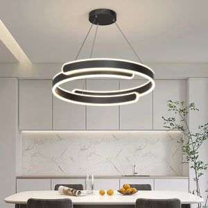 Lustre Modern LED Chandelier Room Decoration Living Room Dining Room Kitchen Ring Ceiling Chandelier Home Decoration Lighting