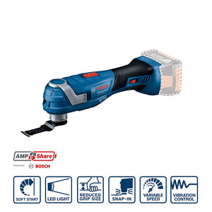 Bosch Rechargeable Cutting Machine Multi-Function Universal Treasure Gop185-Li Lithium-Ion Sanding Slotting Industry [Bare]