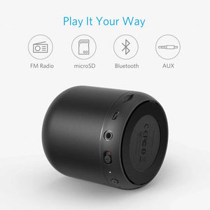 Anker Soundcore mini, Super-Portable Bluetooth Speaker with 15-Hour Playtime, 66-Foot Bluetooth Range, Enhanced Bass Microphone