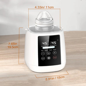 Newborn Baby Feeding Bottle Warmer & Sterilizers with Timer Accurate Temperature Control Food Milk Warmers Bottle Steriliser