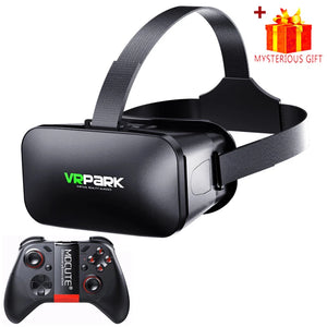 VR Glasses 3D Virtual Reality Headset Helmet For Phone Lenses Goggles Devices Viar Smart Smartphones Controller Cell Game Viewer