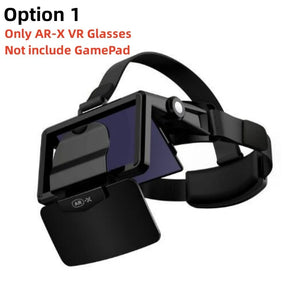 AR-X VR Glasses Virtual Reality 3D Glasses HD IMAX Game Cardboard VR Headset For 4.7-6.3" Smartphone Foldable Enhanced VR Helmet