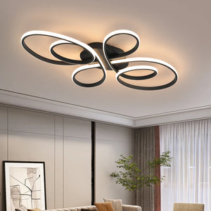 New Modern chandelier Black/White Ceiling Lamp for Living room Bedroom kitchen led chandelier lights for room Light Fixtures