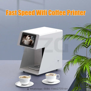 Newest Generation Coffee Printer Printing Machine For Diy Coffee Cake Milktea Pizza Chocolate Cocktail