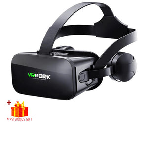 VR Glasses 3D Virtual Reality Headset Helmet For Phone Lenses Goggles Devices Viar Smart Smartphones Controller Cell Game Viewer