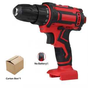 36V 1000W Electric Impact Drill 3 in 1 Electric Cordless Lithium-Ion Battery Mini Electric Power Screwdriver 2 Speed Power Tools