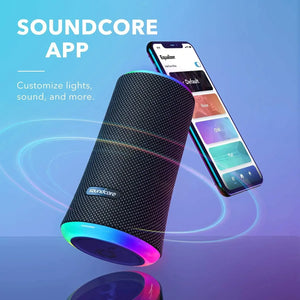 Anker Soundcore Flare 2 Wireless Bluetooth Speaker IPX7 Waterproof Bluetooth Sound Amplifier