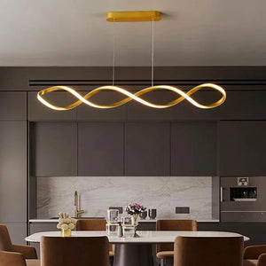 Modern Led Pendant Lights Dimmable for Dining Living Room Salon Hall Home Decor Chandeliers Lamparas Indoor Lustre Luminaires