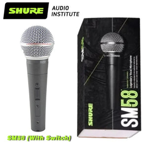 Original  Shure SM58 Legendary Wired Vocal Dynamic Microphone High Quality Professional DJ Cardioid Mic Karaoke KTV Show Live - Stereotech