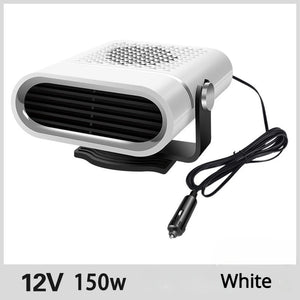 12V 2-in-1 Car Heater Universal Windshield Fast Heating Defrost Defogger 360 Degree Rotation Auto Heater Interior Accessories