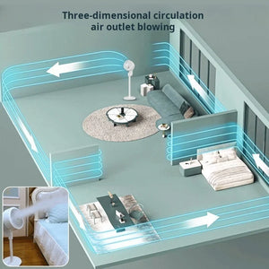 Air Circulating Electric Fan Home convection fan silent small electric fan air circulation turbine convection fan floor fan