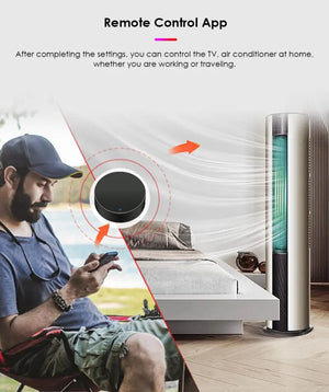 Tuya IR Remote Control Smart WiFi Universal Infrared Tuya Smart Home Controller For TV DVD AUD AC Works With Alexa Google Home - Stereotech