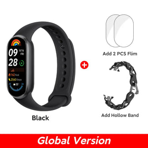 [World Premiere]Global Version Xiaomi Smart Band 9 150+ Sports Modes Sleep Monitoring 1.62" AMOLED Display 21-day Battery Life